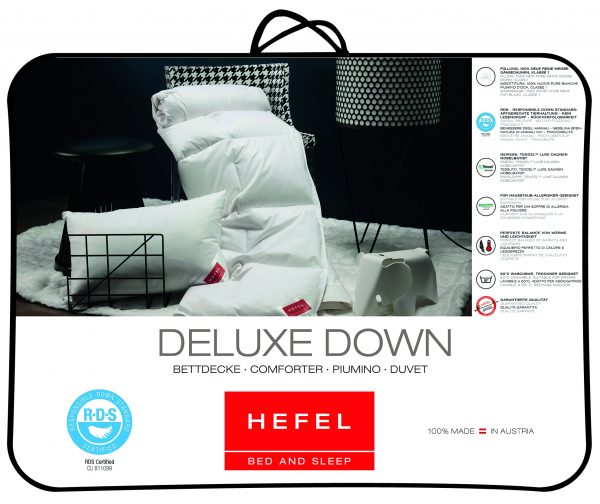 HEFEL Premium DeLuxe Down Bettdecke