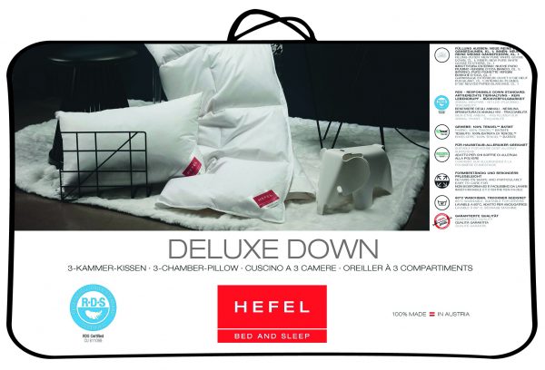 HEFEL Premium DeLuxe Down Kissen