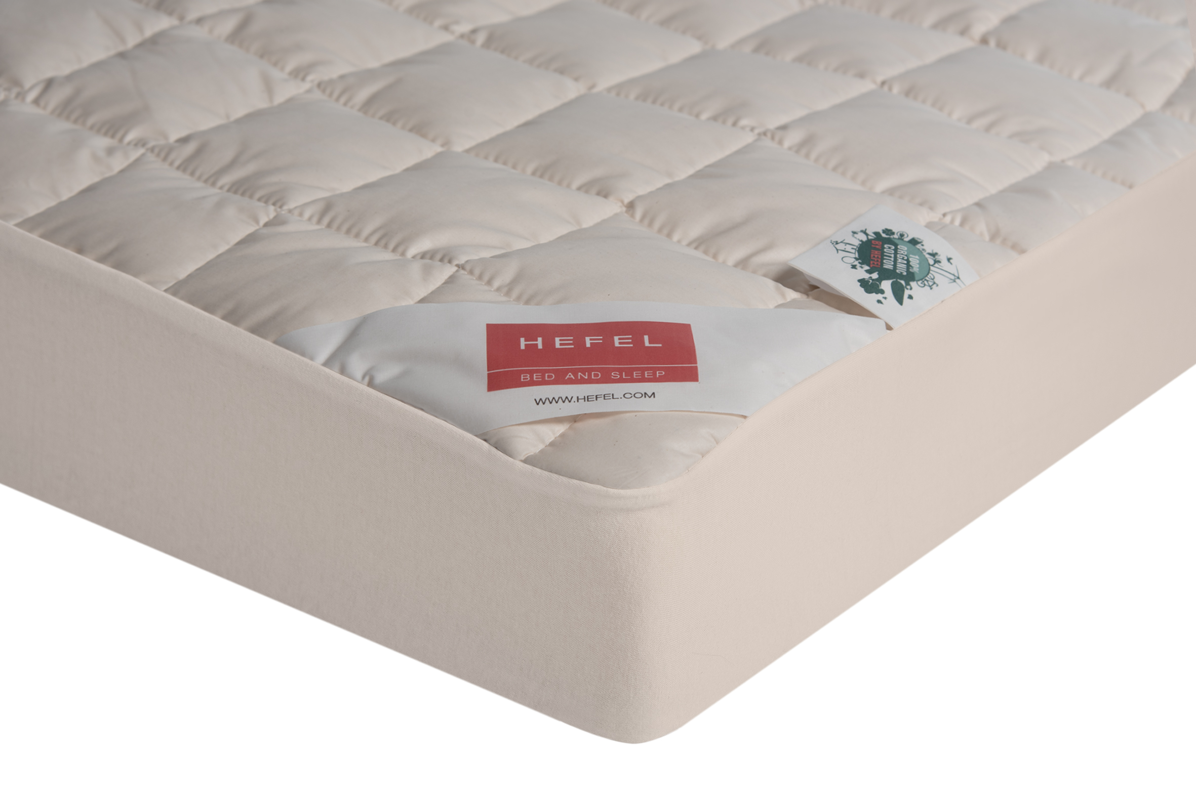 HEFEL Bio Unterbett mit Spannvolant – oben