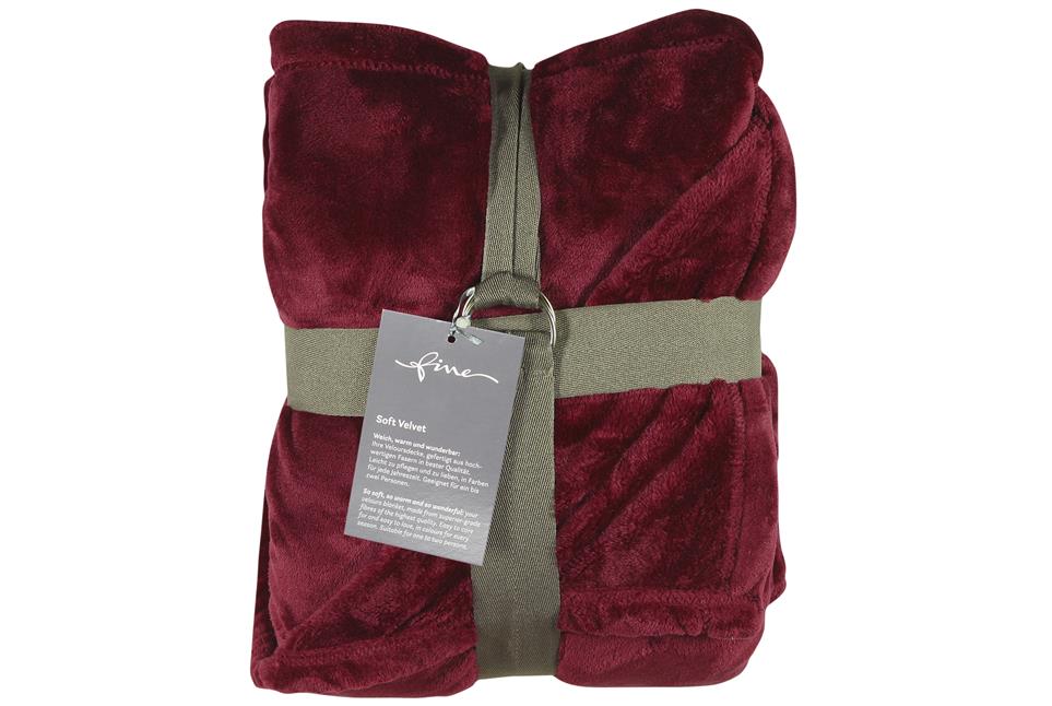 Finde Decke Soft Velvet