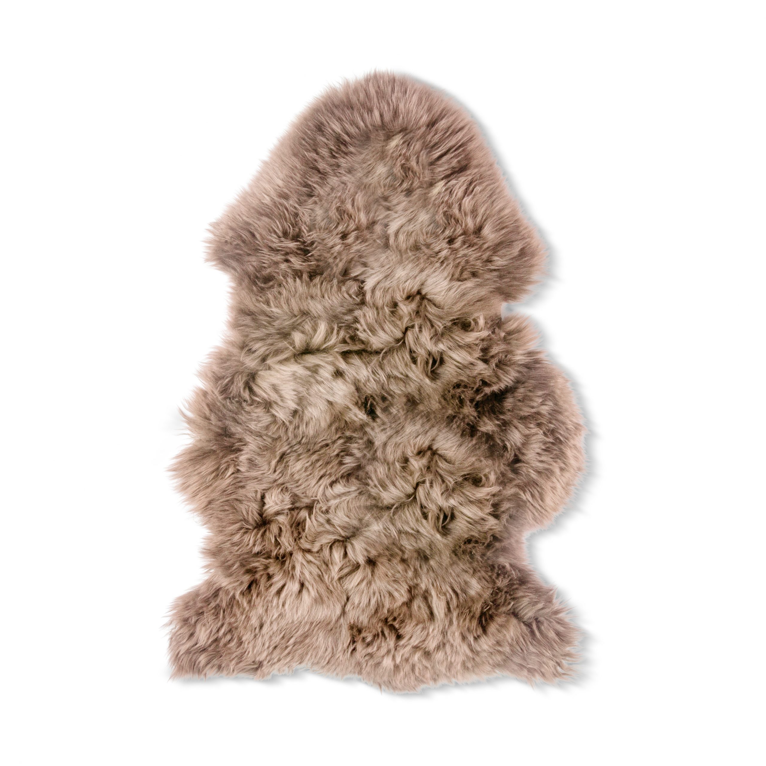 Lammfell taupe